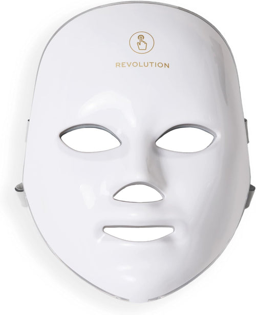 Miracle LED Face Mask, Red & Blue Skincare Light Therapy, 90 Bulbs, Anti-Ageing & Improves Skin Texture, for Radiant Glowing Skin