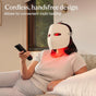 Mask by Therabody - LED Light Therapy Skincare Face Mask with Vibrating Massage - Blue & Red Light Therapy and Facial Massager for Wrinkles, Skin Tightening & Dark Spots - FSA Eligible