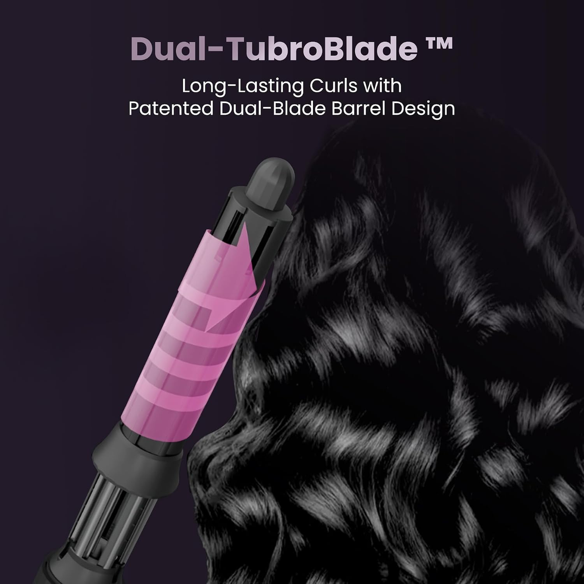 Fusionpro 6-In-1 Hot Air Styler & Thermal Brush, 2X Coanda Wrap Curler with 1.25