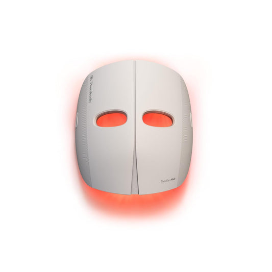 Mask by Therabody - LED Light Therapy Skincare Face Mask with Vibrating Massage - Blue & Red Light Therapy and Facial Massager for Wrinkles, Skin Tightening & Dark Spots - FSA Eligible